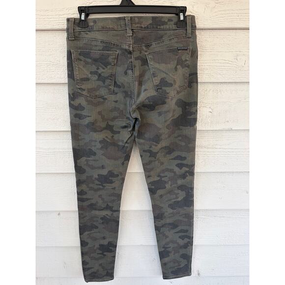 Hudson Camo Skinny Jeans Women’s Size 27 Stretch Camouflage Denim Pants - Picture 9 of 9